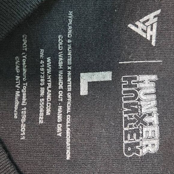 Hunter X Hunter Black T-Shirt Size Large Black Short Sleeve Anime Tee - Picture 5 of 6